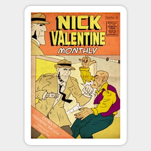 Nick Valentine Monthly Sticker